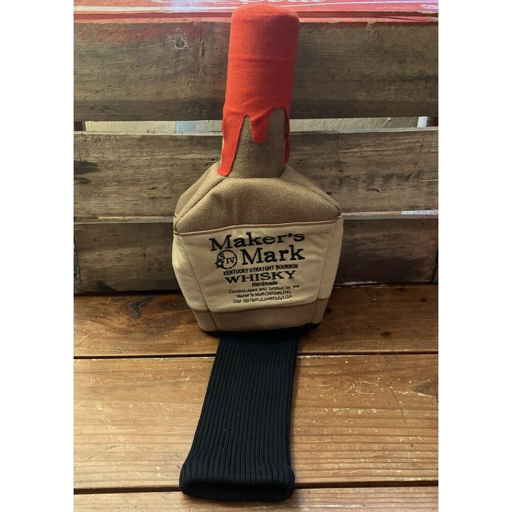 Makers Mark Bourbon Whiskey Driver Golf Head Cover Headcover